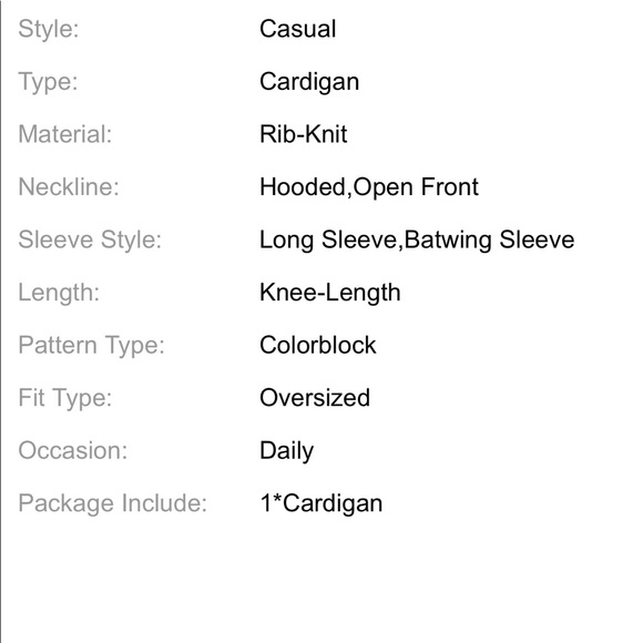 Plush•Oversized•Hooded Cardigan - Picture 6 of 6